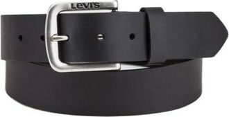 Levi's leren riem Seine zwart