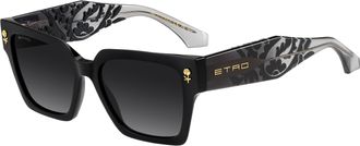 Etro 0128/S 807/9O Womens Sunglasses Black Size 55