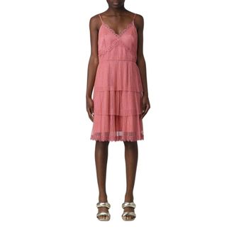 Twinset Dames, Jurken, Roze, Maat: S