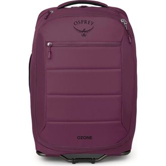 Osprey Ozone Two-Wheel 21-Inch Carry-On Suitcase in Moody Burgundy at Nordstrom
