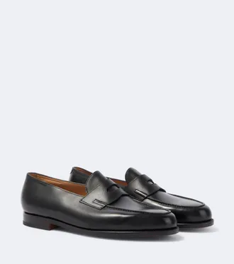 John Lobb Lopez leather loafers