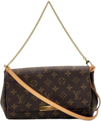 Louis Vuitton Pre-owned Shoulder Bag - Dames - Vintage Schoudertas - Bruin - ONE Size - Vintage