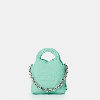 Tiffany & Co. Mens Accessories Nano Bag, Mini Design Handbag in Tif Blue - One Size