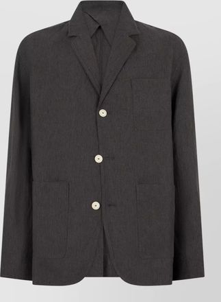 Jacquemus single breasted tailored jacket notch lapel