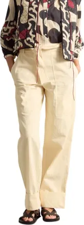 mare di latte Donna, Pantaloni, Beige, S, new