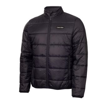 Calvin Klein Lichtgewicht pufferjas voor heren (Grijs)