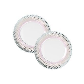 Villeroy & Boch Boston Pearl Buffet Plate Pair in Pink at Nordstrom