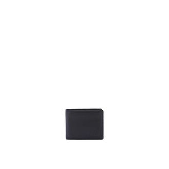 Laura Biagiotti Lb7602-44 Compacte Portemonnee - Heren - Accessoires - Zwart - Maat: ONE Size Leer