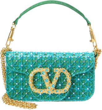 Valentino Vlogo Loco Small Grosgrain Shoulder Bag