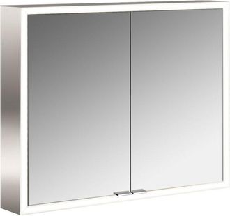 Emco Emco - Prime Armario Con Espejo Iluminado, 800 Mm, 2 Puertas, Con