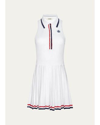 L'agence Winny Mini Polo Tennis Dress