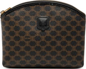 Celine Tweedekans Macadam Gecoate Canvas Pouch