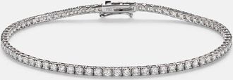 Shay Jewelry 18kt white gold (750/1000) tennis bracelet with diamonds