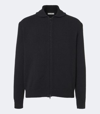 The Row Buffalo wool, silk, and cashmere cardigan