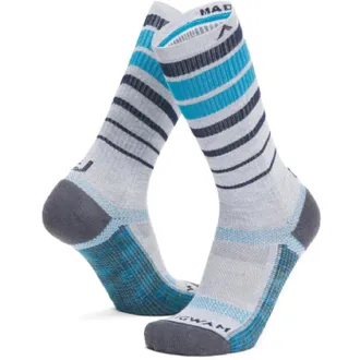 Wigwam Ultra Cool-Lite Striped Crew Socks Blue L