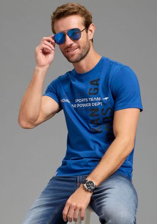 Man's World Sonnenbrille MANS WORLD mit Federschanier-B&uuml;geln, Herren, dunkelgrau, verspiegelt, Sonnenbrillen Sonnenbrille, Trapezform, Vollrand, dunkelgrau gl&auml;nze