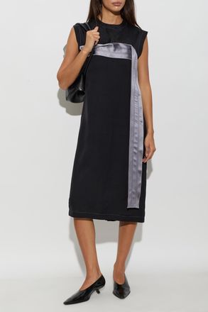 Marni Sleeveless Dress, Womens, Black
