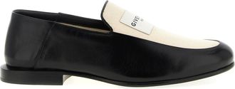 Givenchy Black Two-Tone Leather Loafers