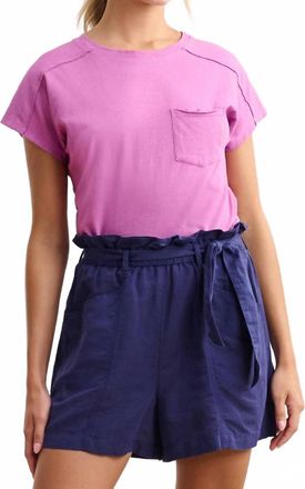 Hatley Ella Pocket Top In Spring Crocus Pink