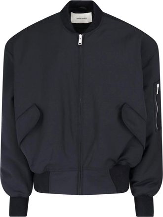 Entire studios Black Boxy Functional Pocket Jacket