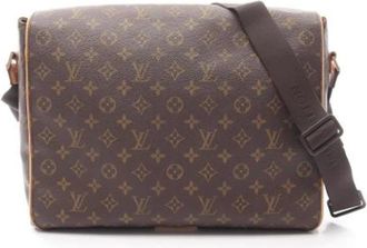 Louis Vuitton Pre-owned Cross Body Bags, male, Brown, Size: ONE SIZE Pre-owned Canvas Crossbody Bag