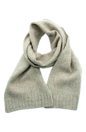 Portolano Cashmere Tweed Scarf in Rose Cor Combo at Nordstrom Rack