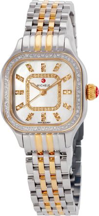 Michele Meggie Quartz Diamond Ladies Watch MWW33B000002