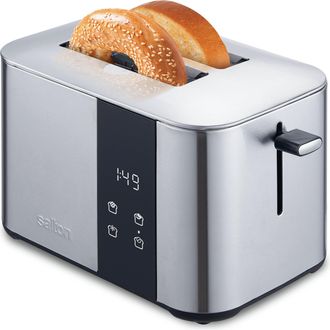 Salton Stainless Steel Digital Countdown Toaster - 2 Slice