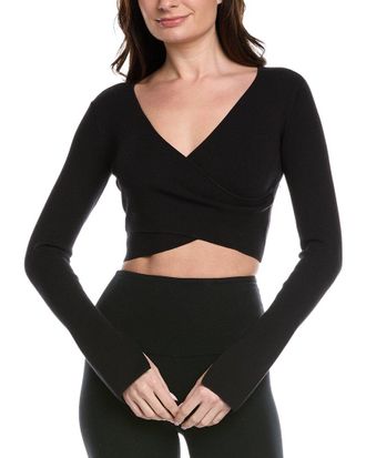 Spiritual Gangster Hadley Wrap Crop Top