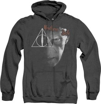 Gildan Harry Potter Nowhere Is Safe Adult Heather Hoodie / Hooded Sweatshirt