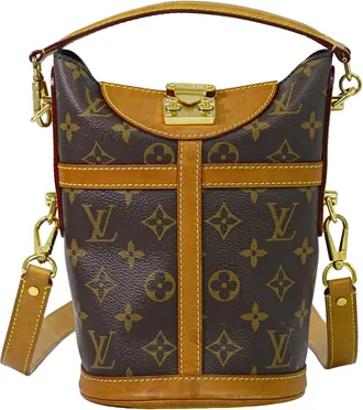 Louis Vuitton Duffle Monogram Canvas Brown Canvas Handbag (Pre-Owned)