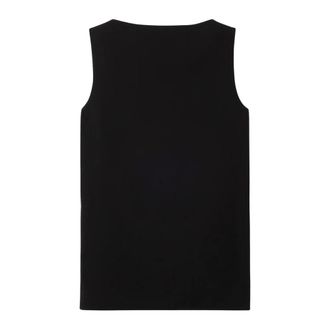 Dagmar Top de Crep&eacute; sin Mangas - Tops - Mujer - Negro - S