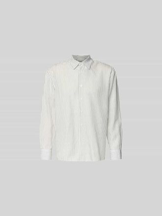 Officine G&eacute;n&eacute;rale Freizeithemd aus Lyocell-Mix in Weiss, Gr&ouml;&szlig;e XL