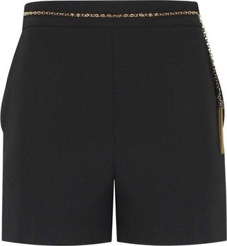 Elisabetta Franchi SHORTS NERI ELISABETTA FRANCHI
