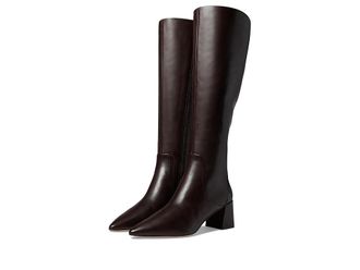 Cole Haan Clarice Tall Boot Womens Boots Dark Chocolate Leather : 5.5 B - Medium, Leather/Rubber