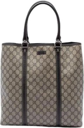 Gucci Pre-owned Tote Bags, female, Beige, Size: ONE SIZE Pre-owned Tote Bag