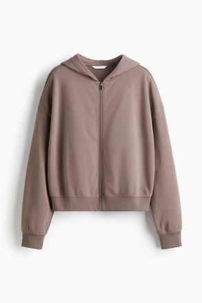 H&M Hoodiejacke - Brown
