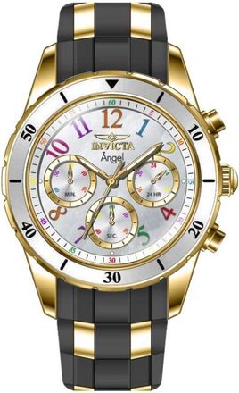 Invicta Angel Chronograph GMT Quartz White Dial Ladies Watch 49803
