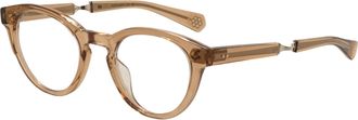 Garrett Leight Womens 40 mm Pink Opticals