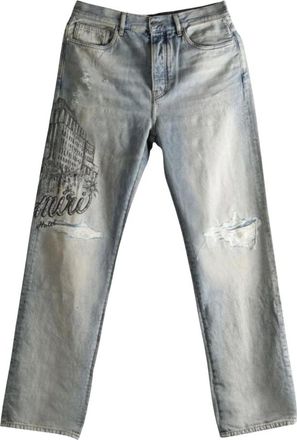 Amiri Jeans - Heren - Regular Fit Jeans - Blauw - W31 - Denim - Jeans