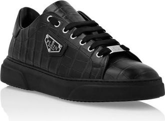 Philipp Plein Low-Top Sneakers Iconic Plein Unisex in Black/black at Nordstrom, Size 36