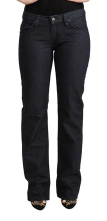 Exte Cotton Stretch Low Waist Straight Womens Jeans