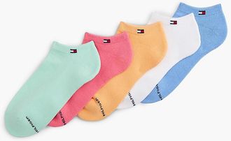 Tommy Hilfiger Womens Multicolor Ankle Sock 6-Pack - Multi