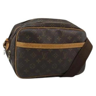 Louis Vuitton Pre-owned Vintage Monogram Schoudertas - Dames - Pre-owned - Bruin - Maat: ONE Size Leer