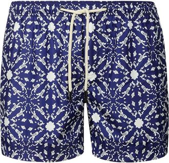 Peninsula Costume da bagno a fiori - Blu