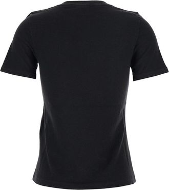 Chlo&eacute; Womens T-Shirt Crew Neck Black Cotton T-Shirts & Jerseys
