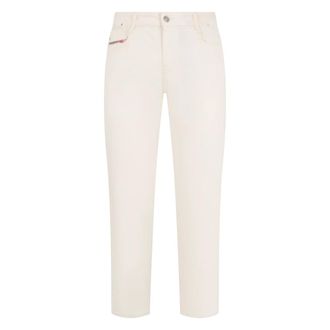 Diesel D-Rifty Slim Pants - Dames - Jeans - Beige - Maat: W30 Katoen