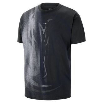 Nike Mens Dallas Mavericks Basketball T-Shirt in Black | IO6297-010