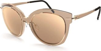 Silhouette Infinity Collection Zonnebril - Dames - Zonnebrillen - Bruin - ONE Size - Accessoires