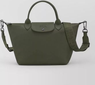 Longchamp tote bag top handle detachable strap hardware